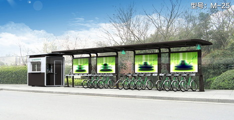 城市公共自行車系統 鋁單板車棚的材料優勢與核心作用